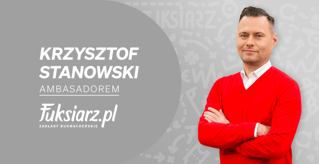 Krzysztof Stanowski z Weszlo PL ambasadorem nowego bukmachera Fuksiarz PL 1024x528 1