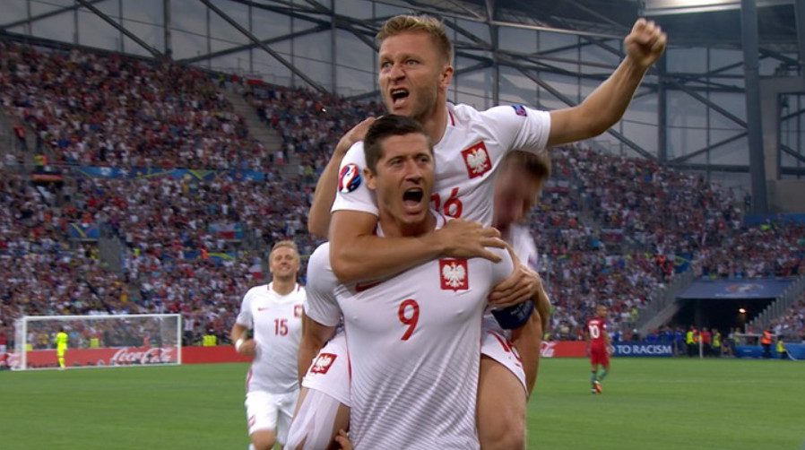 Euro 2016 Polska Portugalia lewandowski