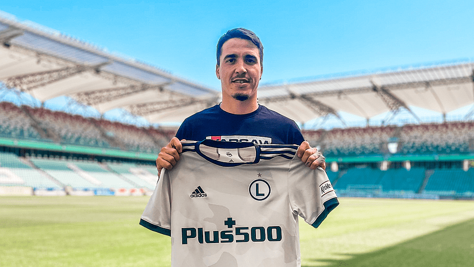 Josue Pesqueira podpisal kontrakt z Legia Warszawa