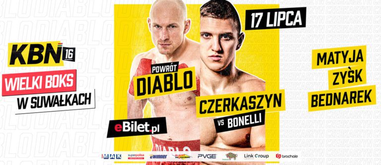Knockout Boxing Night 16 Czerkaszyn w ME oraz Powrot Diablo