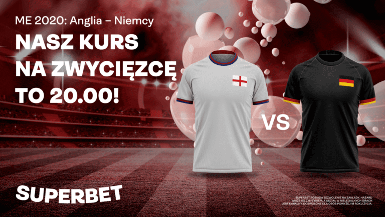 ME 2020 Anglia Niemcy w Superbet