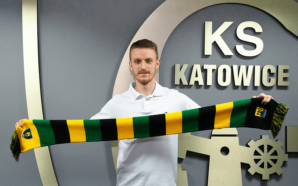 Marcin Kania nowym srodkowym siatkarskiego GKS u Katowice
