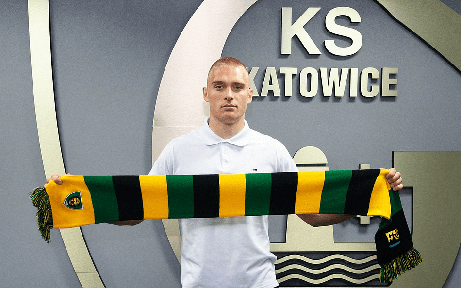 Oskar Repka nowym zawodnikiem GKS u Katowice
