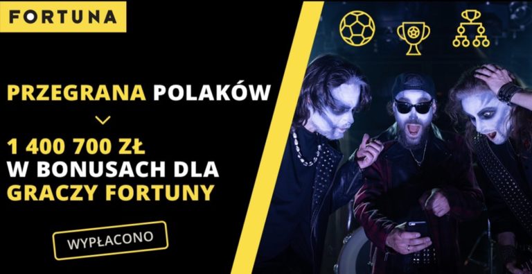 Przegrana Polakow Fortuna zwraca