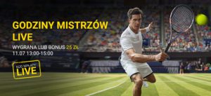 Godziny Mistrzow na final Wimbledonu