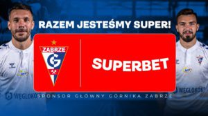 Superbet sponsorem glownym Gornika Zabrze