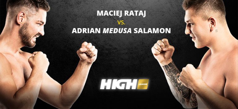 Walka Maciej Rataj Adrian Medusa Salamon na gali High League