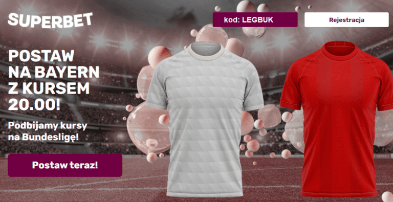 Postaw na Bayern z kursem 20.00 w Superbet