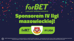 forBET sponsorem tytularnym IV Ligi Mazowieckiej