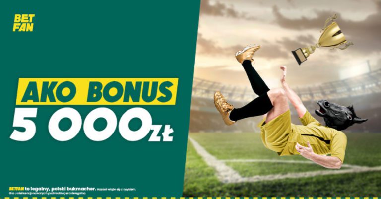 AKO bonus na krajowy puchar – zgarnij nawet 5 000 zl w Betfan