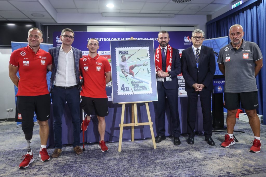 Dedykowany znaczek pocztowy na ampfutbolowe EURO w Krakowie 3