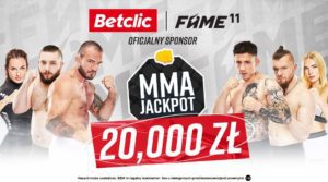 MMA Jackpot 20.000 zl do zgarniecia w Betclic