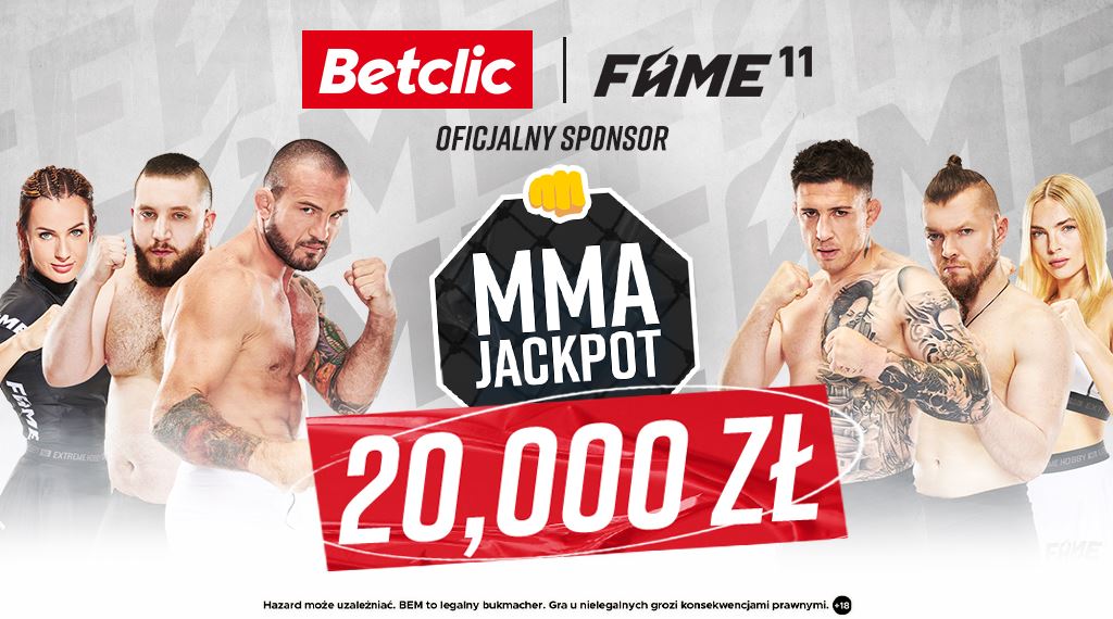 MMA Jackpot 20.000 zl do zgarniecia w Betclic