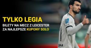 Tylko Legia czyli wygraj bilety na mecz Legia – Leicester w Lidze Europy