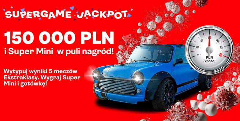 150 000 PLN i samochod Rover Mini w SuperGame SuperBet