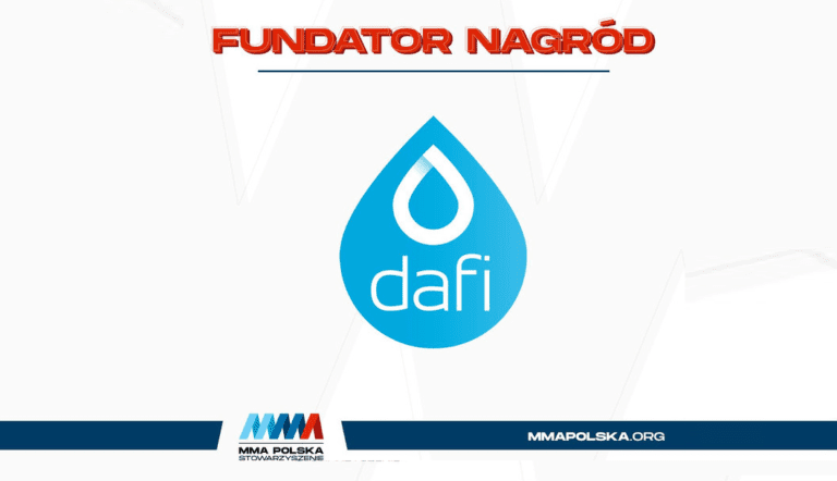 Dafi fundatorem nagrod na Drugie Mistrzostwa MMA Polska