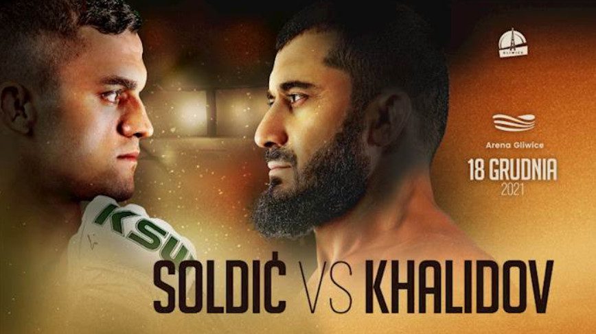 KSW 65 Khalidov Soldic 18 grudnia w Gliwicach