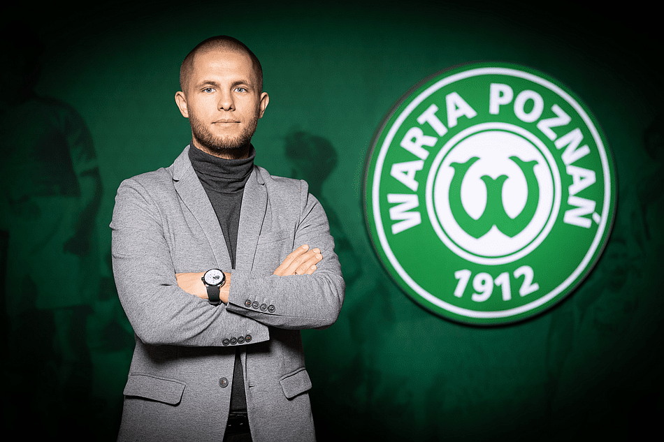 Dawid Szulczek trenerem Warty Poznań Fot. Klaudia Berda / Warta Poznań