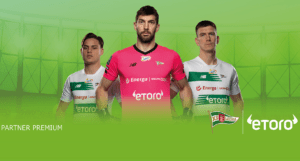 eToro Sponsorem Premium Lechii Gdansk