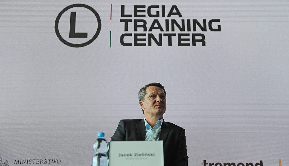 Jacek Zieliński dyrektorem sportowym Legii Warszawa fot. Legia.com
