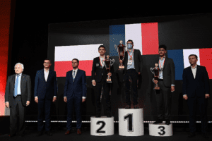 Medaliści mistrzostw świata w szachach błyskawicznych/Warszawa 2021