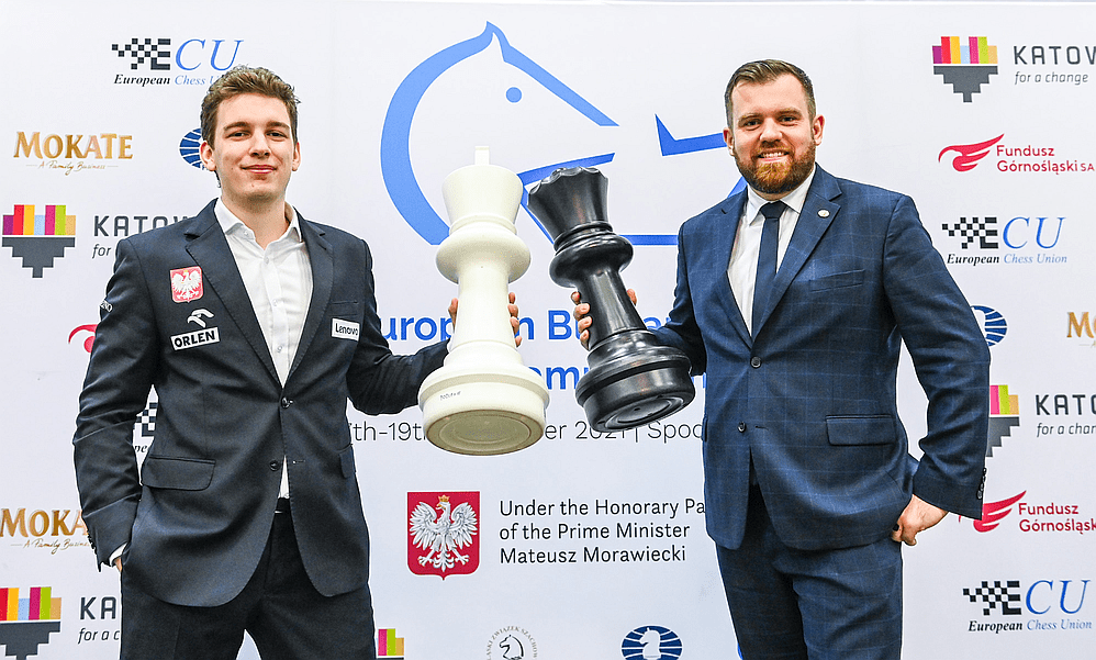 Polacy zdobyli dwa medale Mistrzostw Europy w szachach blyskawicznych w Katowicach