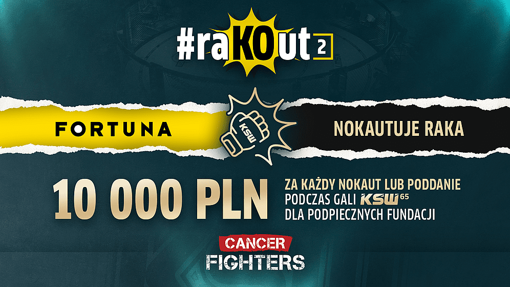 roKOut II czyli Fortuna ponownie nokautuje raka