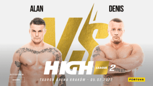 Alan „Alanik Kwiecinski vs Denis „Bad Boy Zalecki na High League 2 2022
