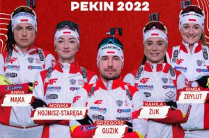 Sklad biathlonowej reprezentacji Polski na IO w Pekinie