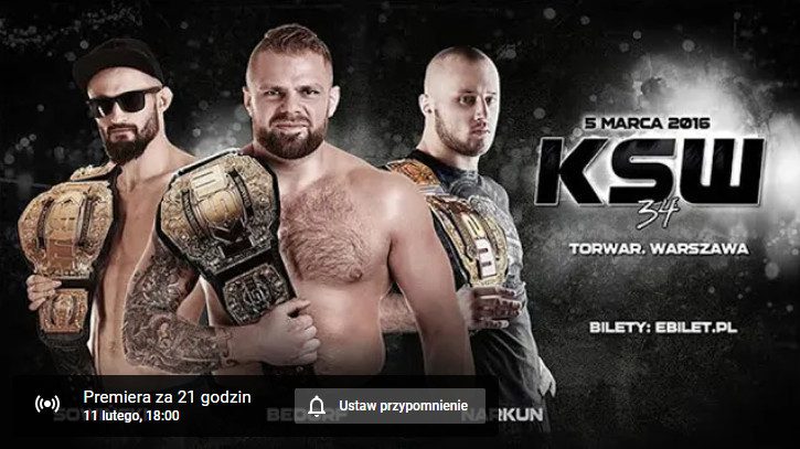 KSW 34 New Order CALA GALA