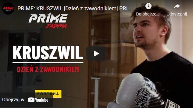 Lord Kruszwil – dzien z zawodnikiem Prime Show MMA zadyma