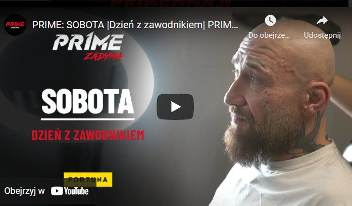 Michal Sobota Sobolewski – dzien z zawodnikiem Prime Show MMA