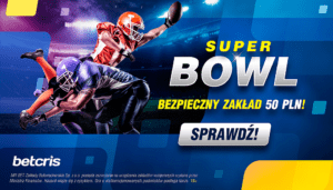 Super Bowl Bezpieczny zaklad w Betcris