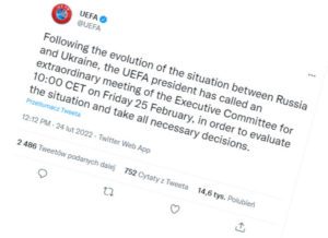 Twitter UEFA 24 02 2022