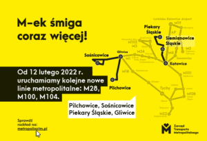 Więcej M - ek źródło: metropoliaztm.pl