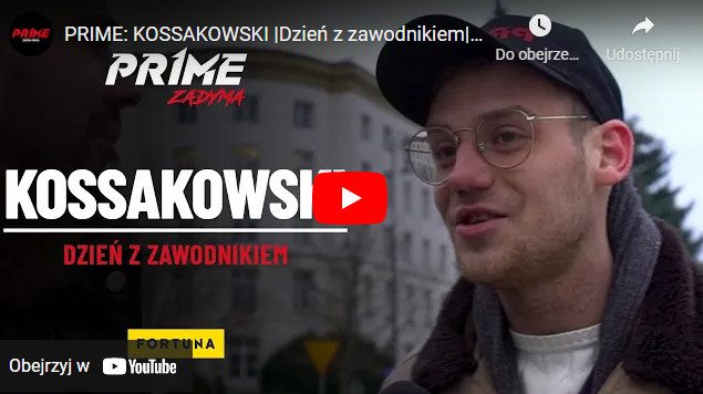 Ziemowit Piast Kossakowski – dzien z zawodnikiem Prime Show MMA