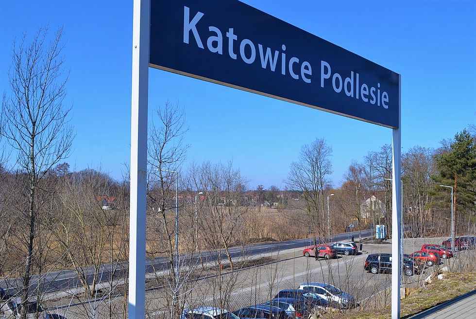 Stacja Katowice-Podlesie fot. Katowicka Agencja Wydawnicza