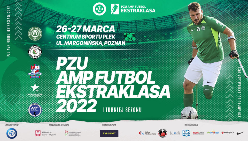 Inauguracja kolejnego sezonu PZU Amp Futbol Ekstraklasy juz w ten weekend