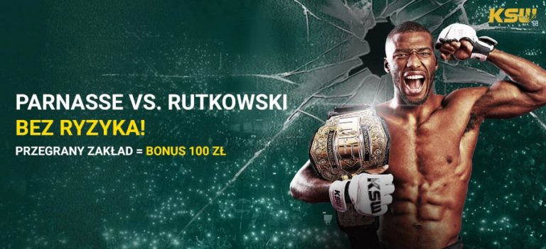 KSW 68 Parnasse vs. Rutkowski bez ryzyka w Fortunie