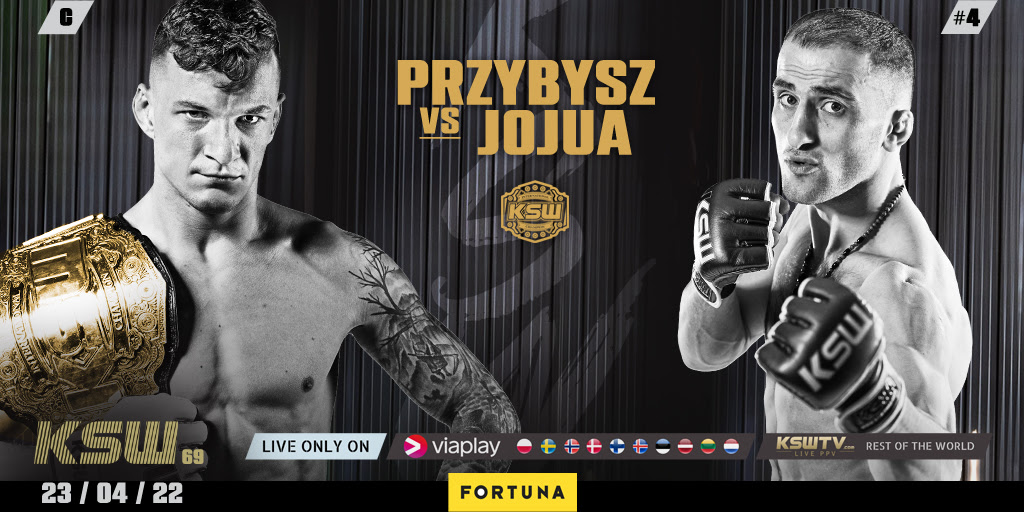 61,2 kg/135 lb: Sebastian Przybysz (9-2, 4 KO, 2 Sub) vs Zuriko Jojua (8-1, 1 KO, 4 Sub)
