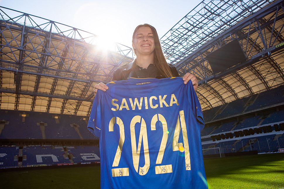Zuzanna Sawicka w Lechu Poznan z profesjonalnym kontraktem