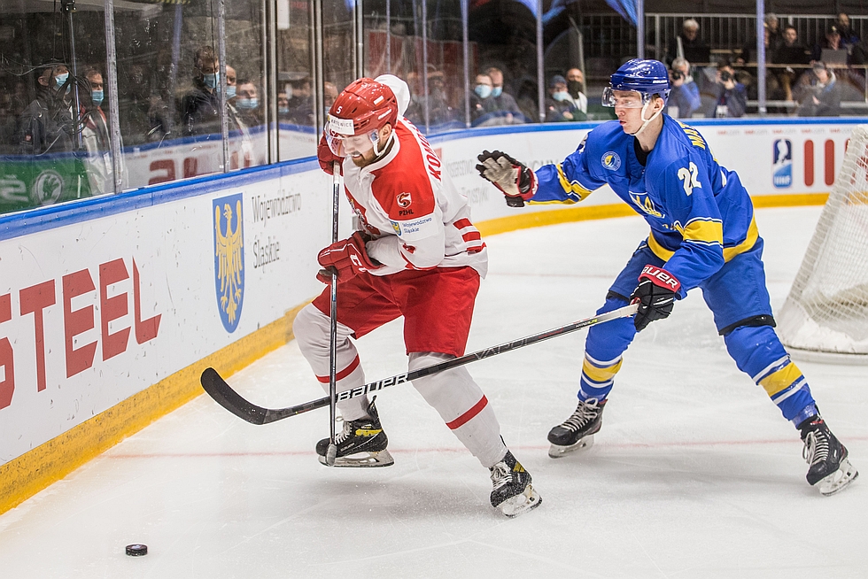 Polacy pokonali Ukraine w karnych na Mistrzostwach Swiata w Hokeju na Lodzie Dywizji IB 2022