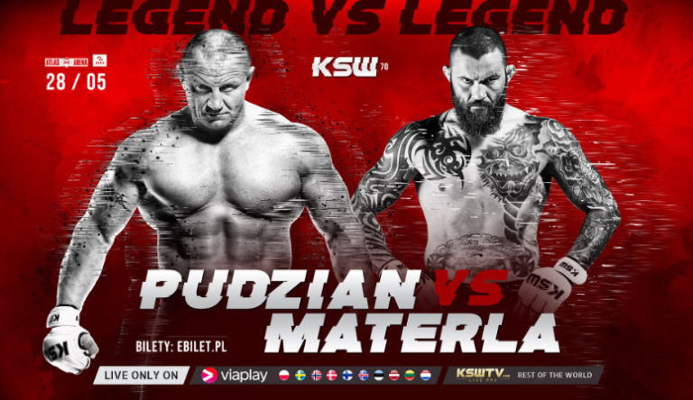 Pudzianowski vs Materla Bitwa legend w Atlas Arenie. Superwalka starciem wieczoru gali KSW 70