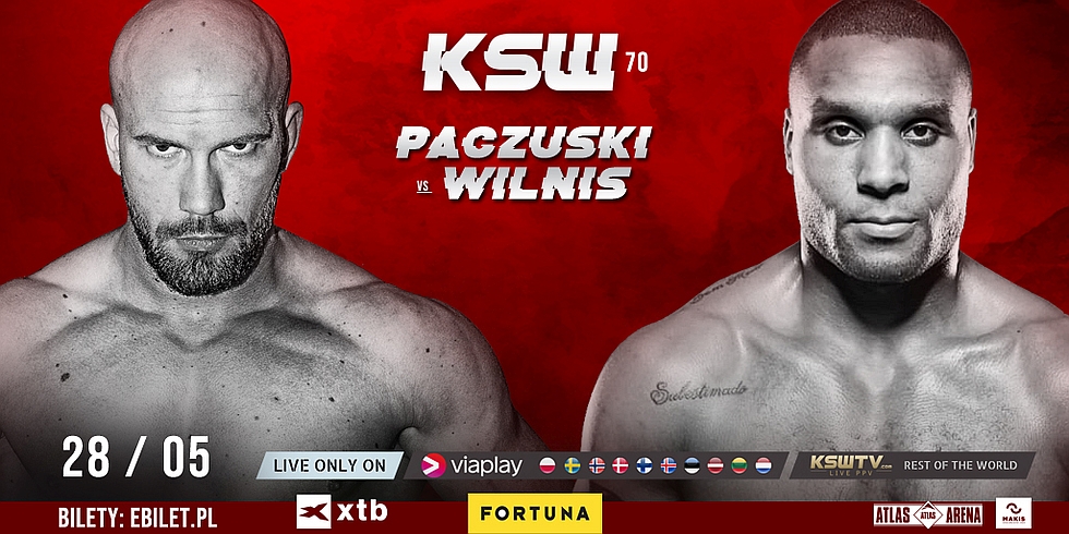 Radoslaw Paczuski vs Jason Wilnis na KSW 70