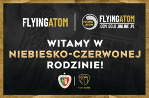 FLYINGATOM NOWYM SPONSOREM GLOWNYM NIEBIESKO CZERWONYCH
