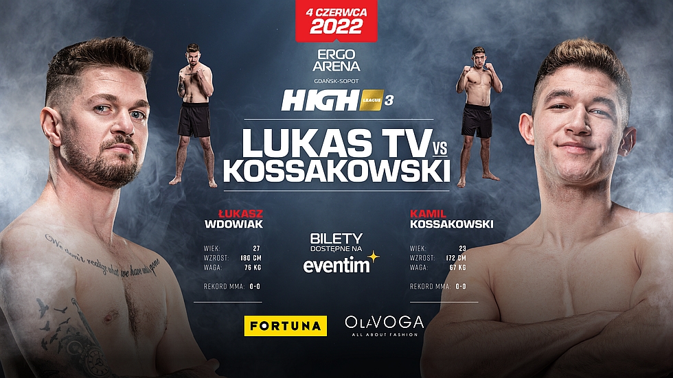 Lukasz Lukas TV Wdowiak vs Kamil Kossakowski na High League 3 2022