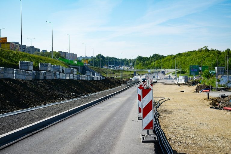 Przebudowa ukladu drogowego Giszowiec materialy prasowe Katowickie Inwestycje SA