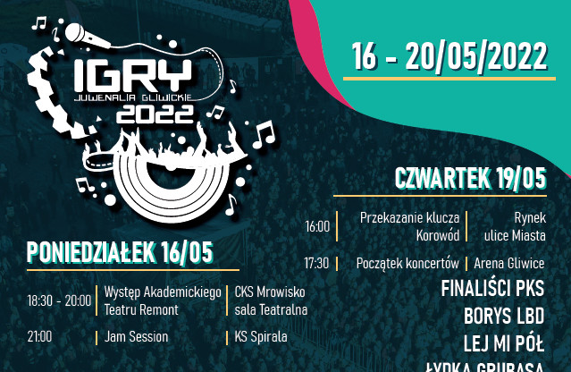 Ruszaja IGRY 2022 Juwenalia Gliwickie
