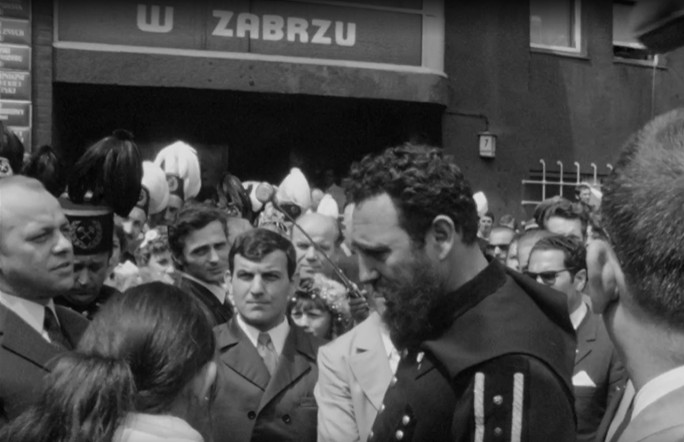 przywodca kubanskiej rewolucjifidel castro w zabrzu