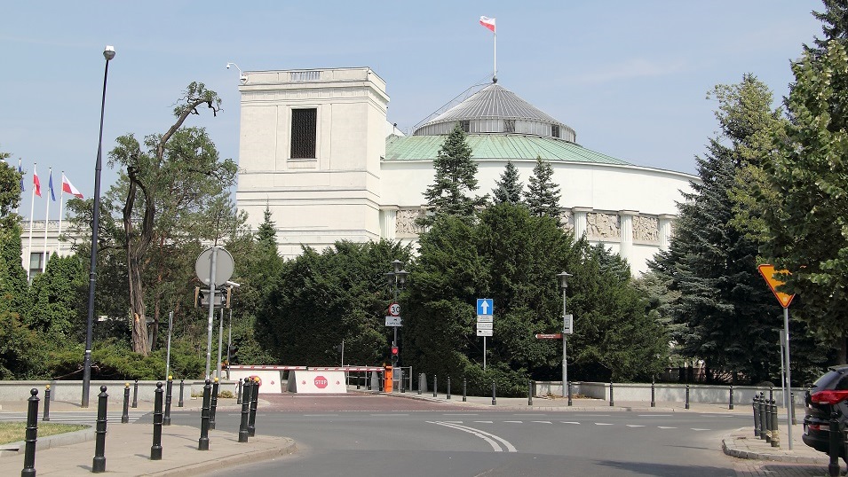 Budynek Sejmu fot.mondaynews.pl.